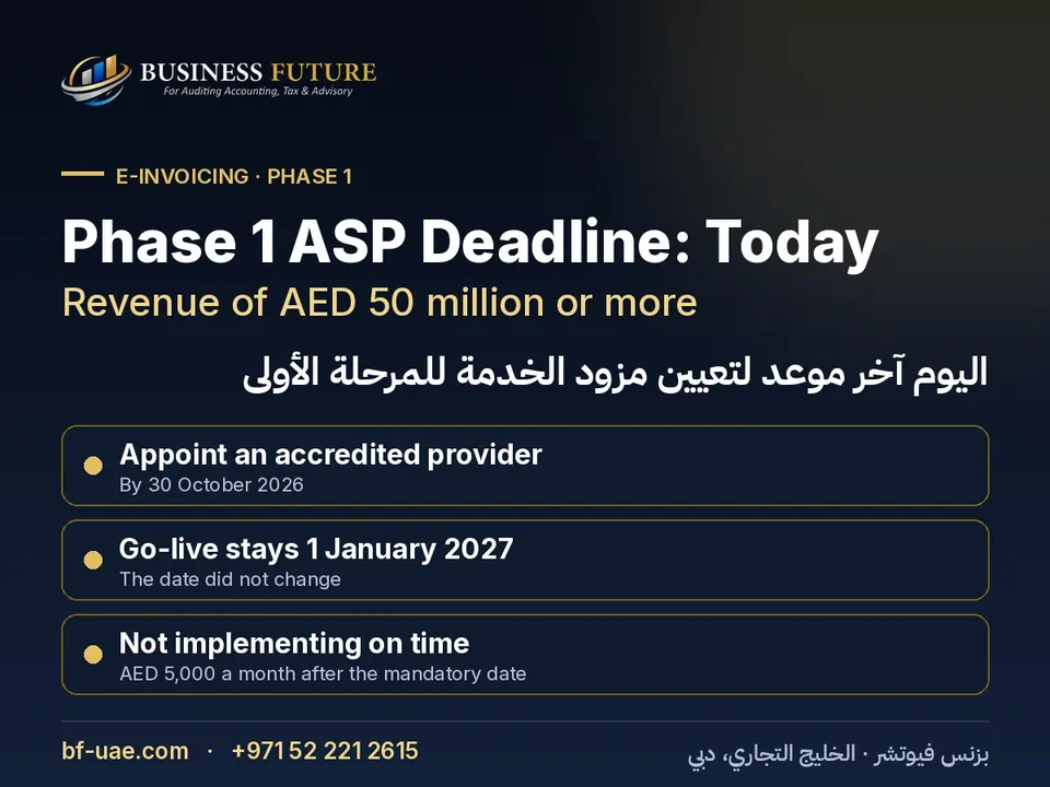 Phase 1 ASP Deadline: Today